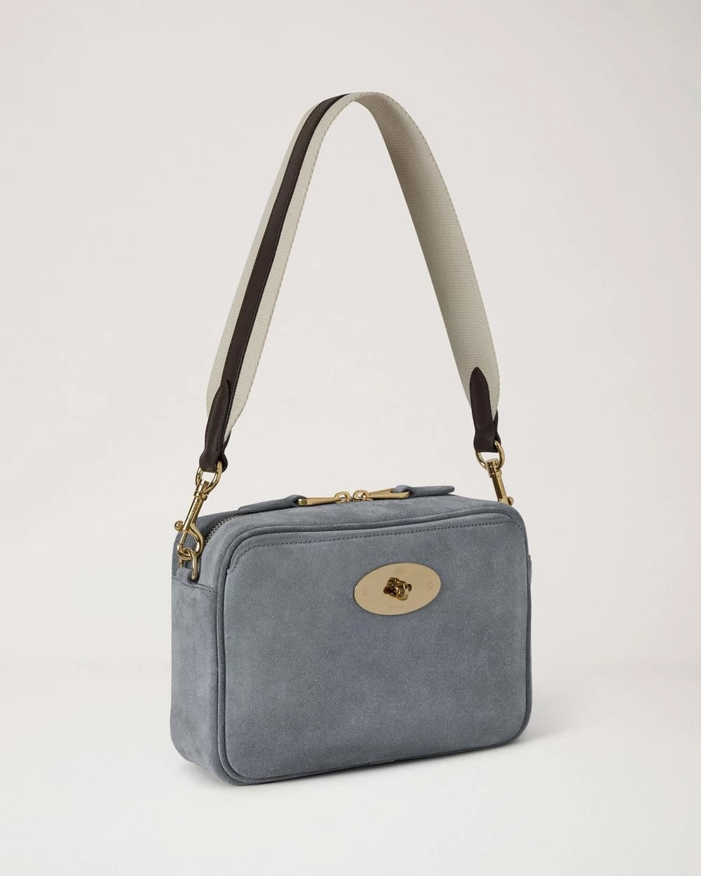 Darley Camera Bag Foggy Grey Suede