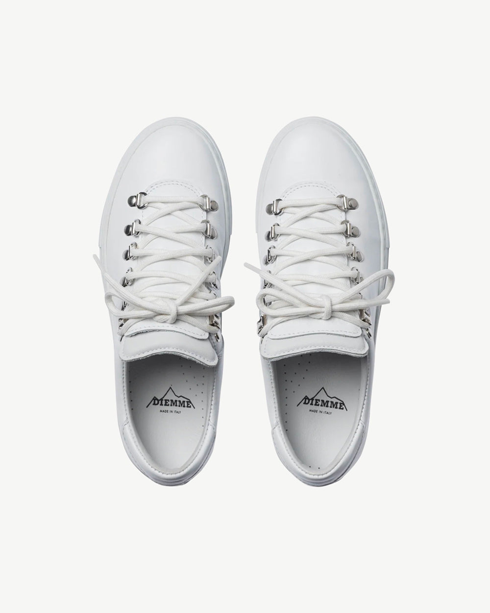W Marostica Low Platform White Nappa
