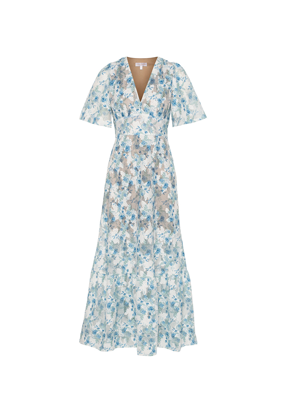 Celina Maxi Dress Blue Whisper