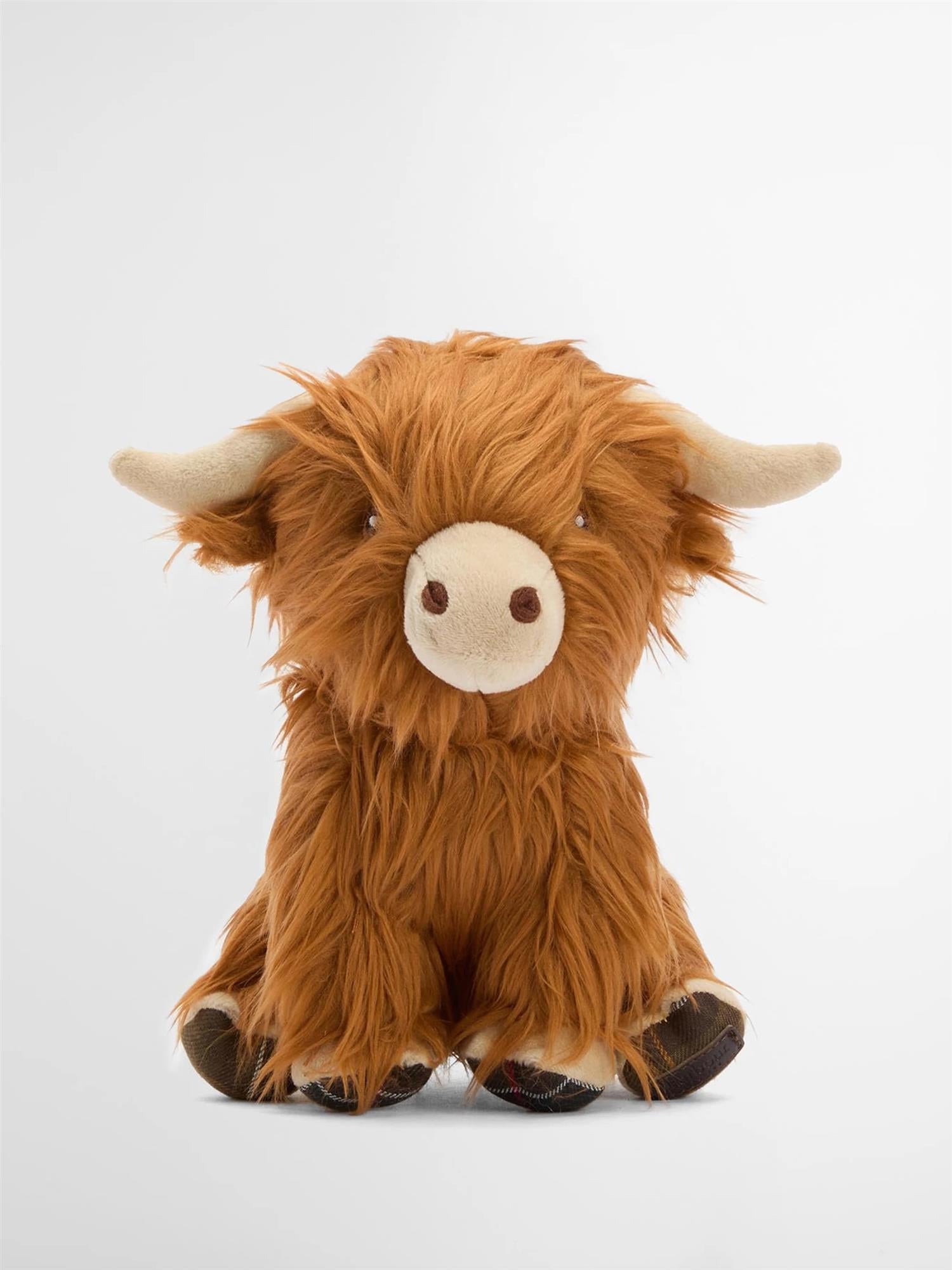 Barbour Dog Highland Cow Toy