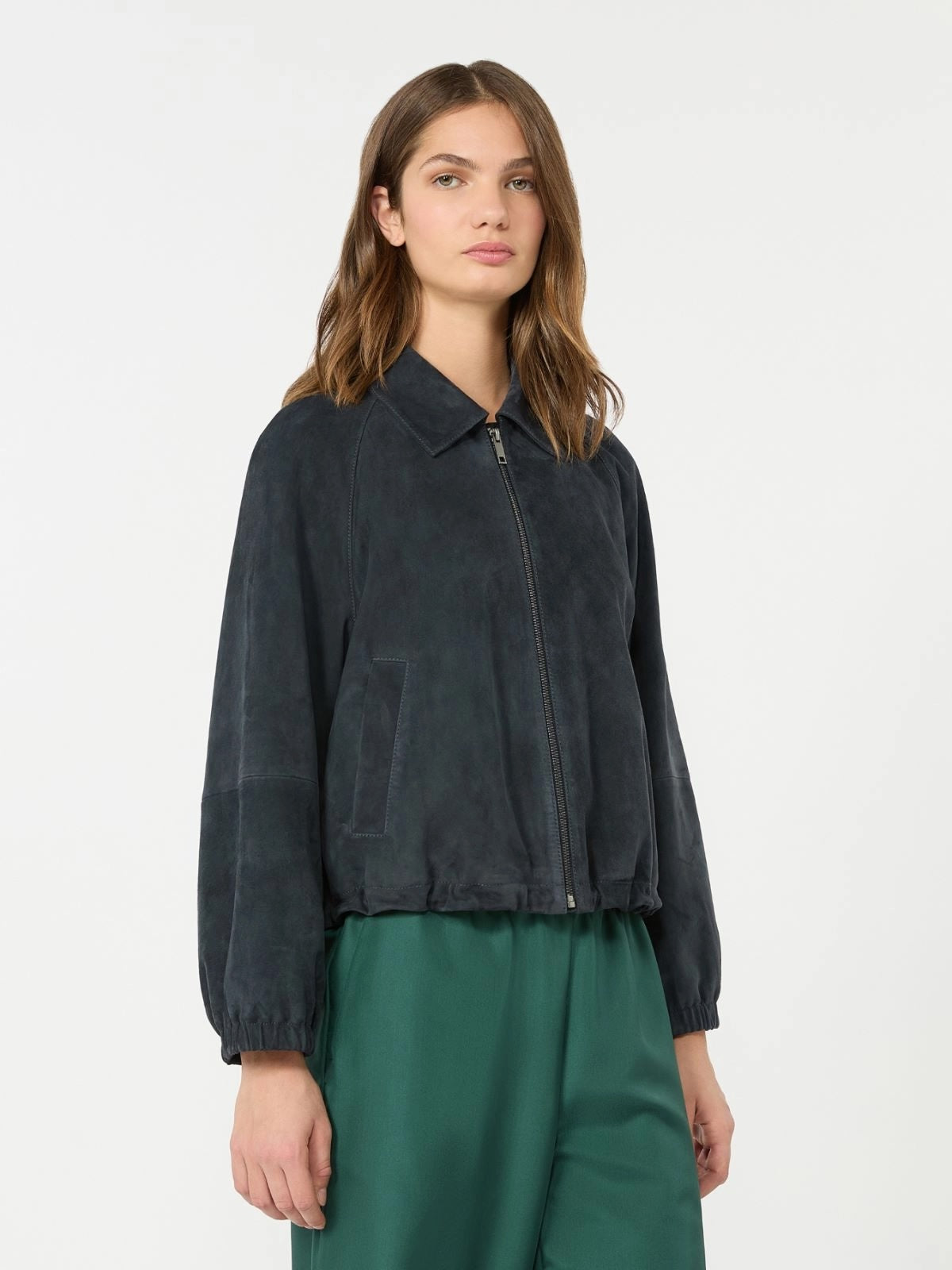 Zuppa Suede Jacket - Navy