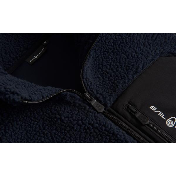 Bowman Pile Vest - Dark Navy