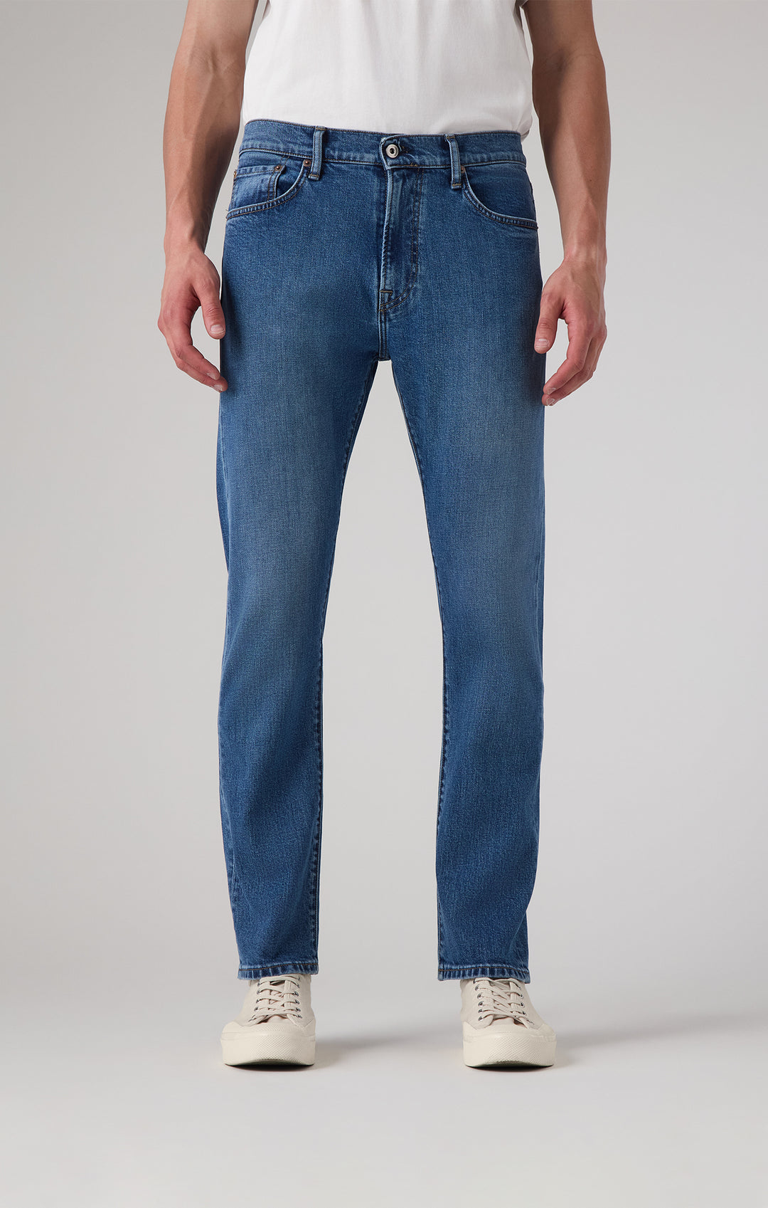 Straight Fit Comfort - Indigo Washed Blue