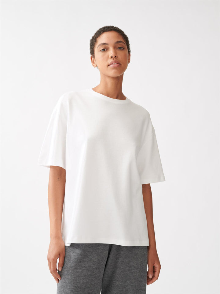 OVERSIZED COTTON JERSEY TEE