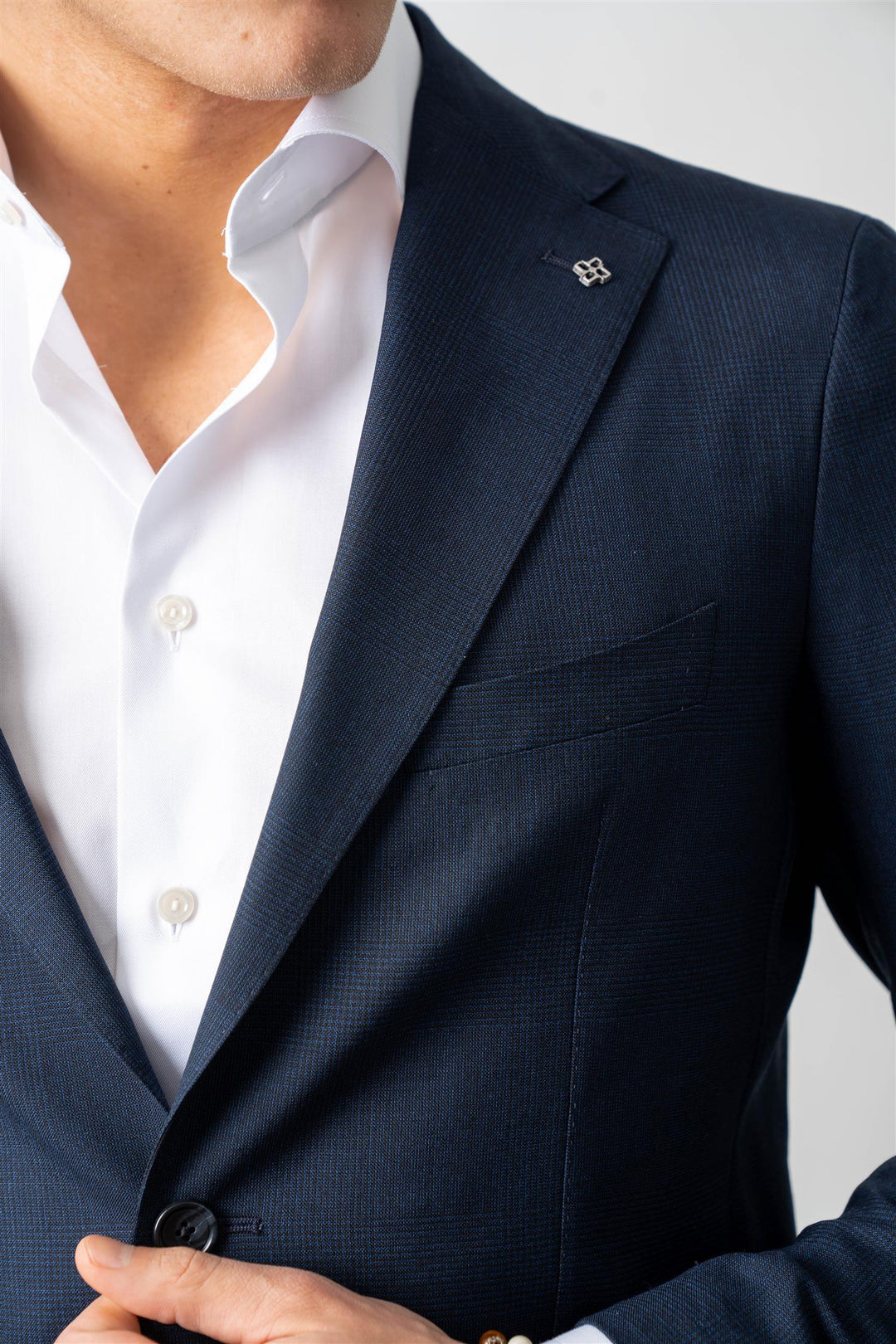 Suit - Navy Ruter