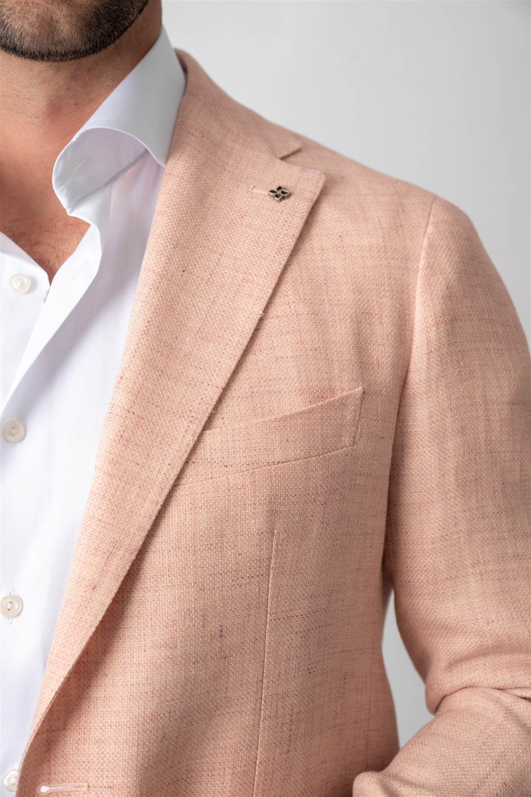 Blazer Linen - Peach