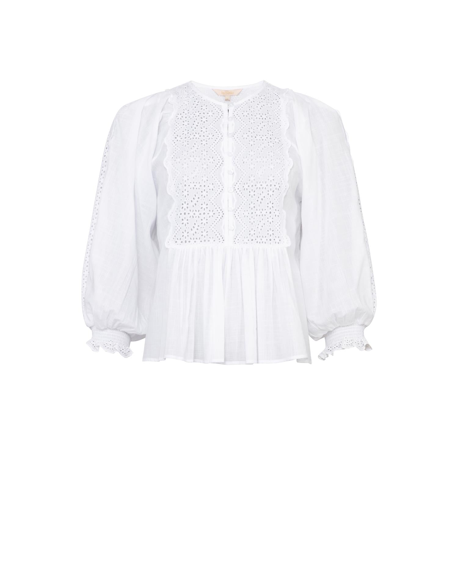 Cotton Slub Blouse