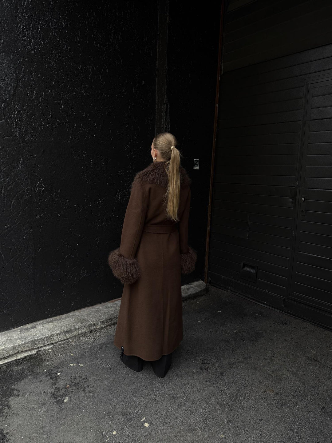 LOLA COAT - BROWN