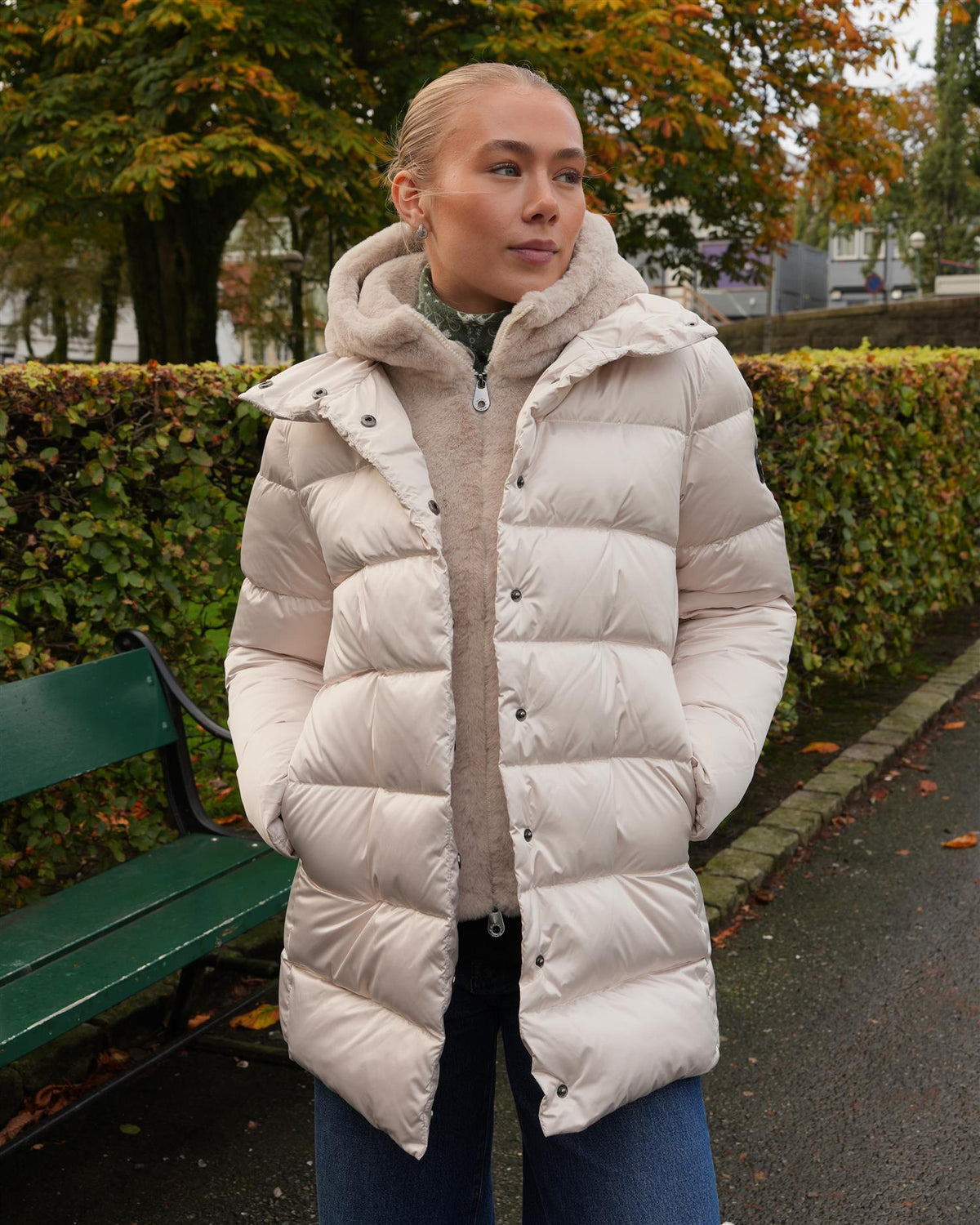 Meline Jacket – Cream