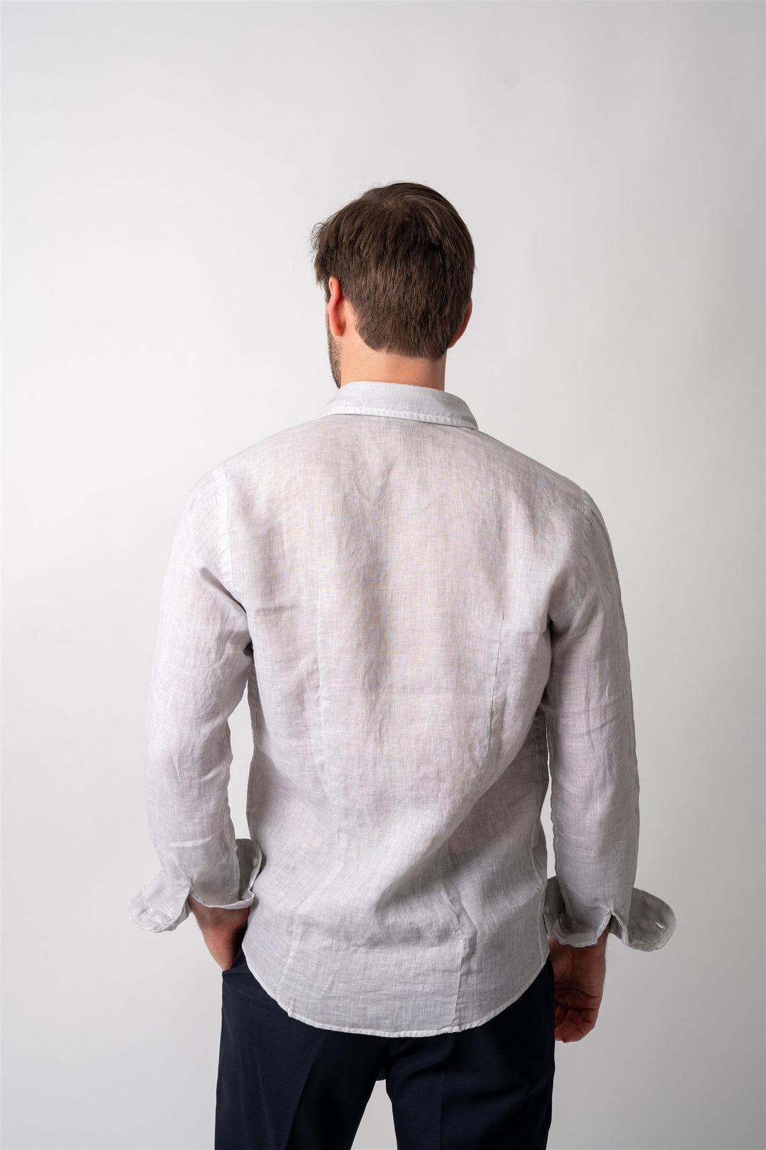 Linen Shirt - Grey