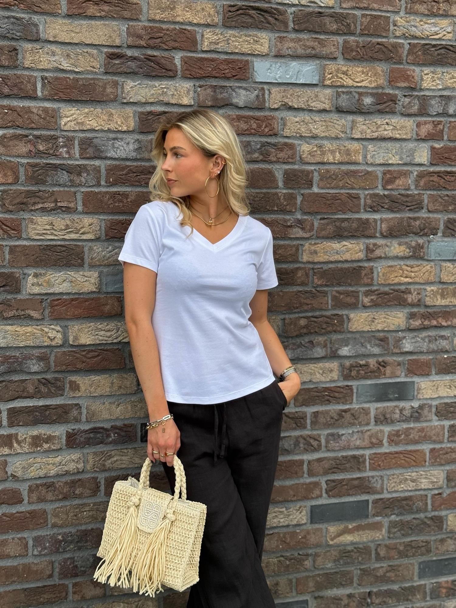 Sigrid Straw Bag Beige