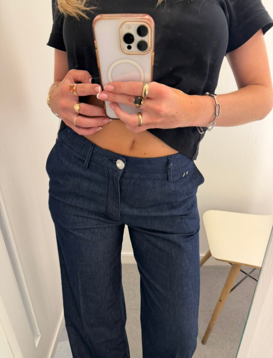 Amelia Denim Blue Raw