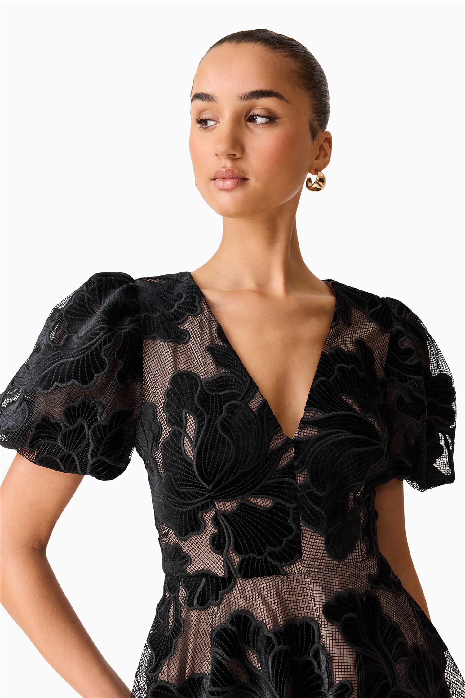 Zara Party Dress Black