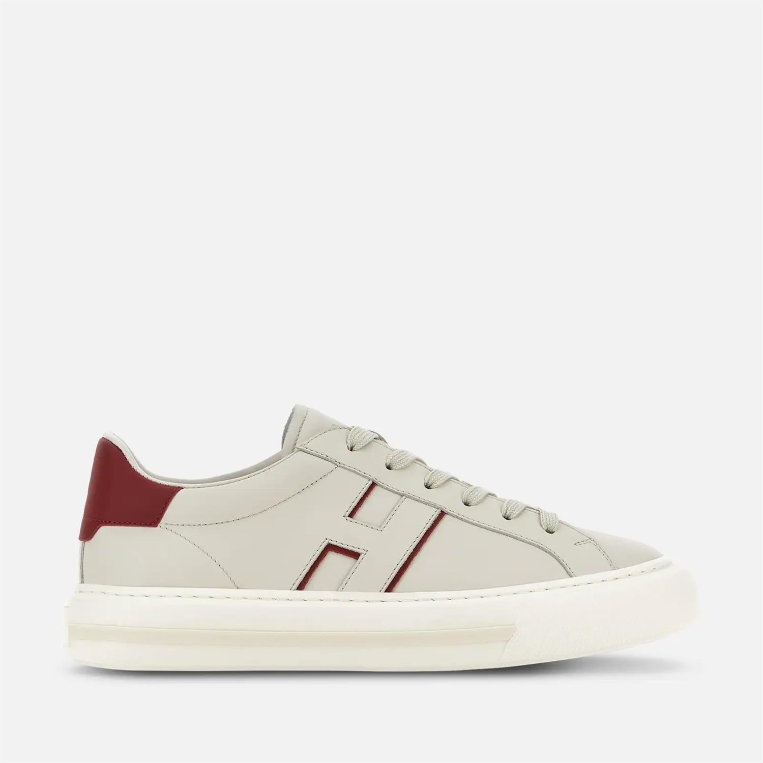 Allacciato Sneaker - Ivory/Red