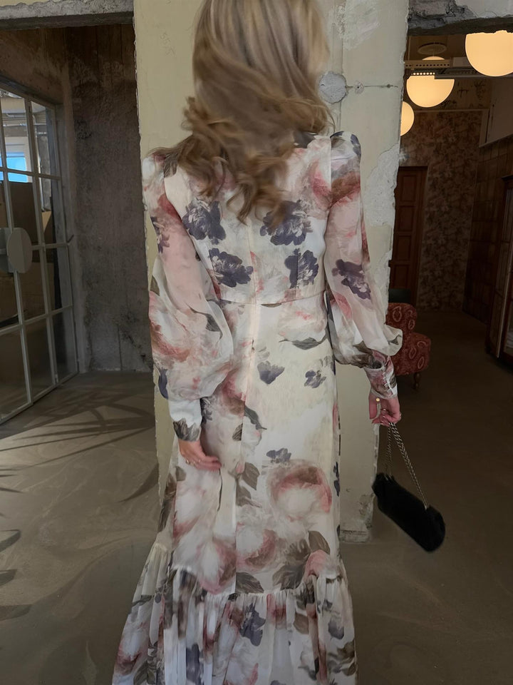 Organza Maxi Dress