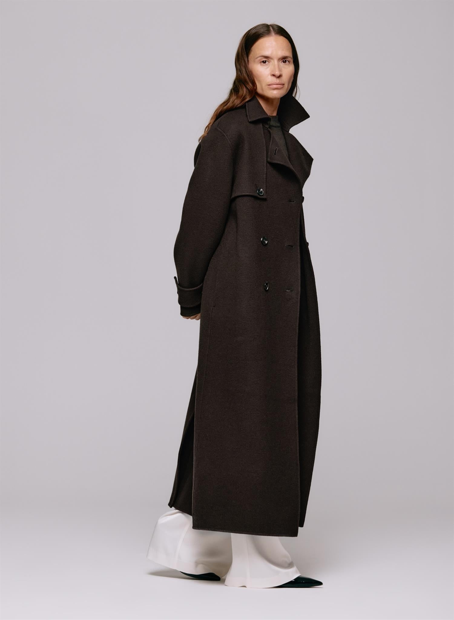 Thale Trenchcoat - Dark Brown