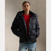 Water-Repellent Quilted Down Jacket