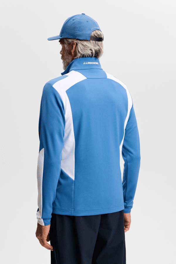 Lukas Quarter Zip Mid Layer - Blå