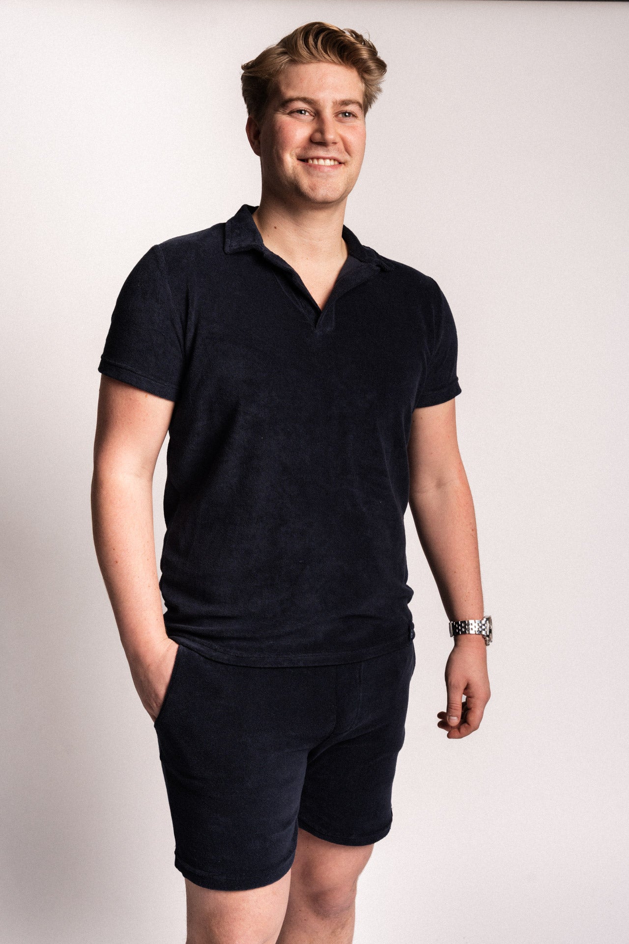 Mick Frotte Shorts - Navy