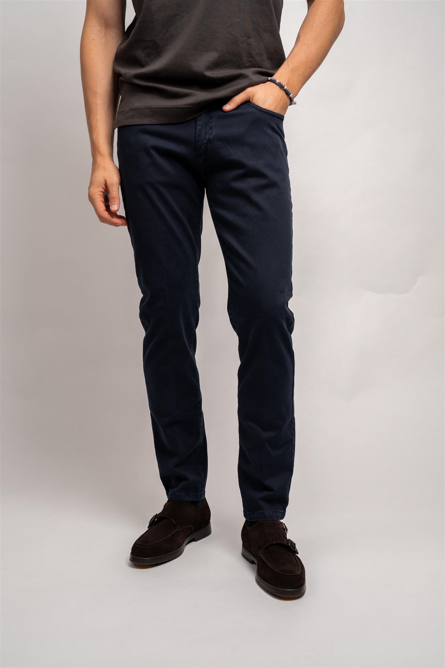 Pantalone 5pkt - navy