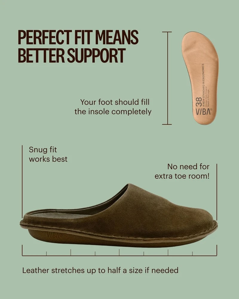 Roma Bio Suede Bosco Khaki
