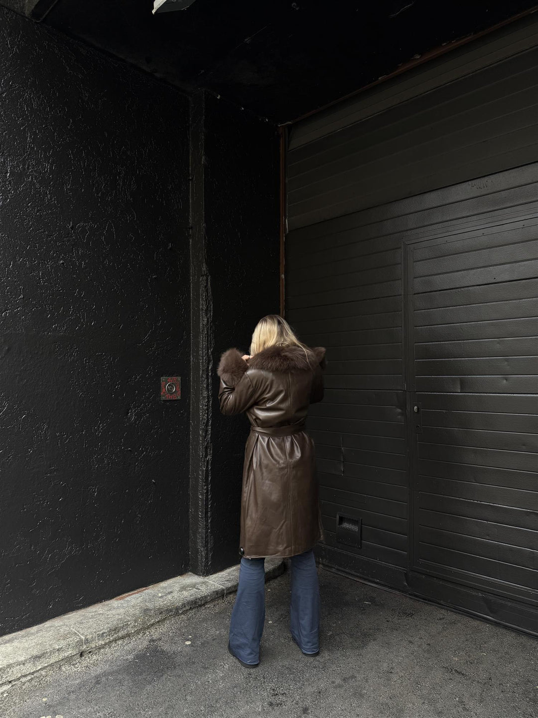 MARTA LEATHER BROWN