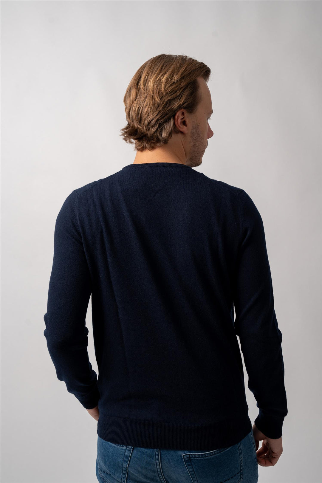 Crewneck - Cashmere - Navy