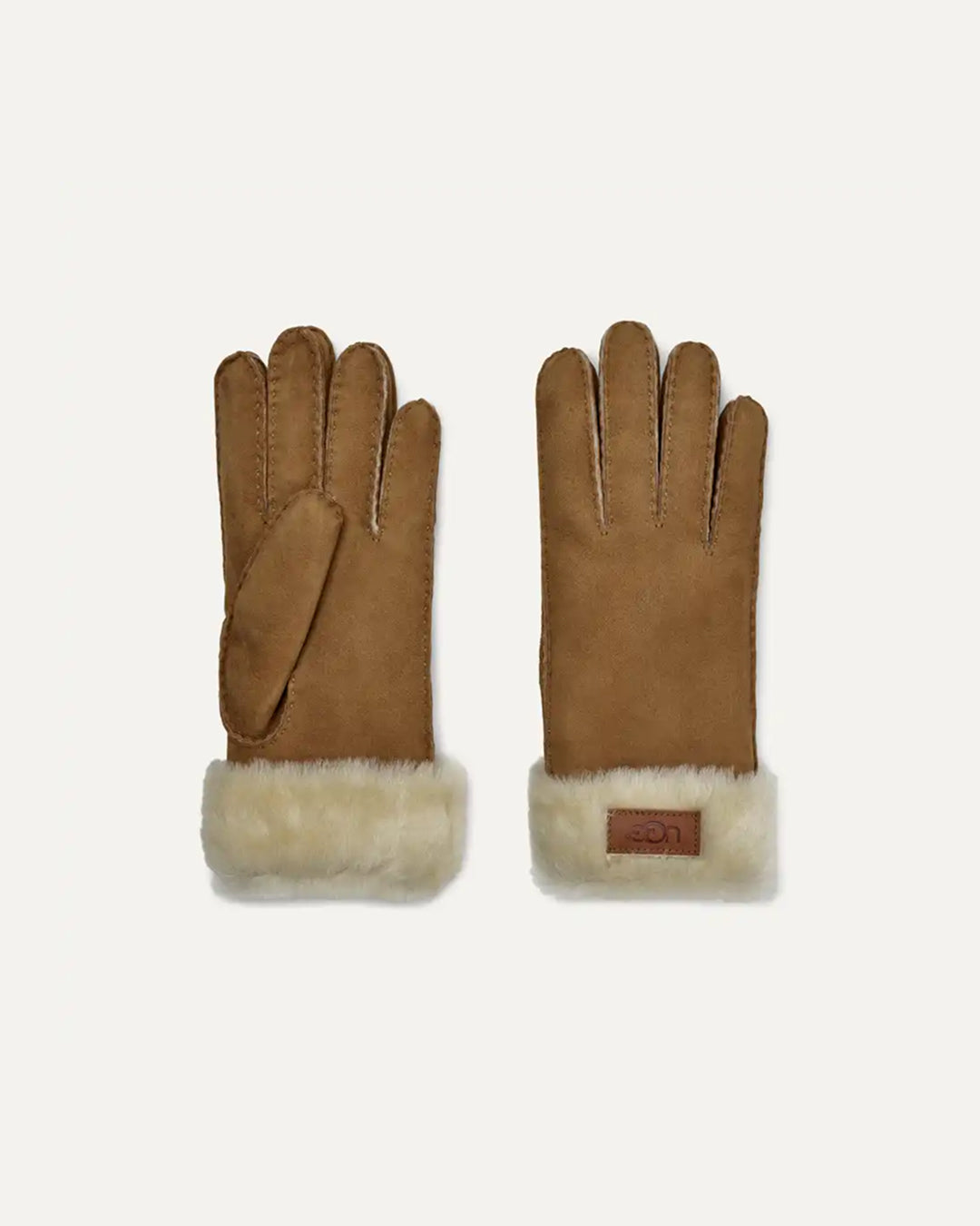 Turn Cuff Glove Chestnut