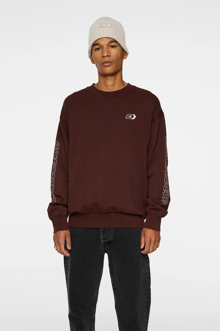 Kyzer Crew Neck - Brun