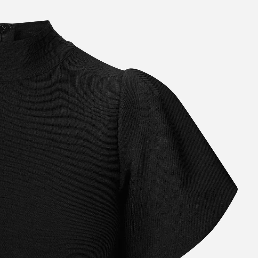 Ella Midi Dress Black