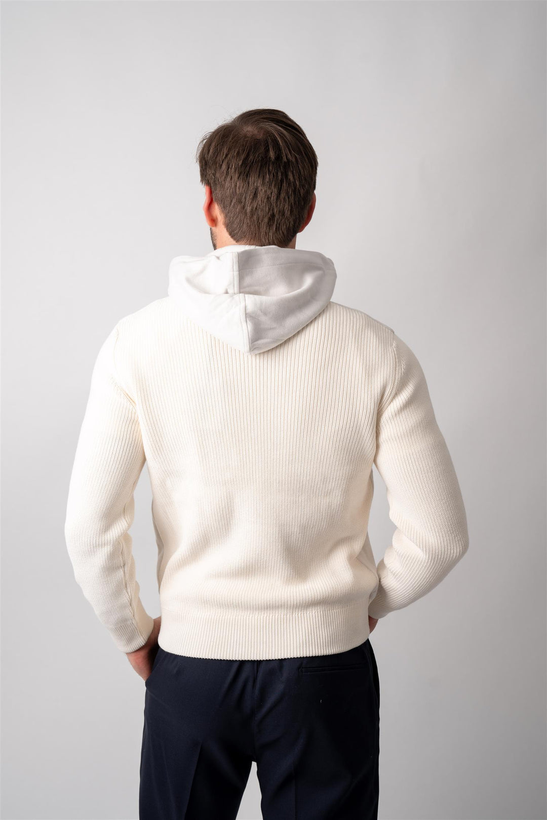 Giubbino Hoodie - Off White