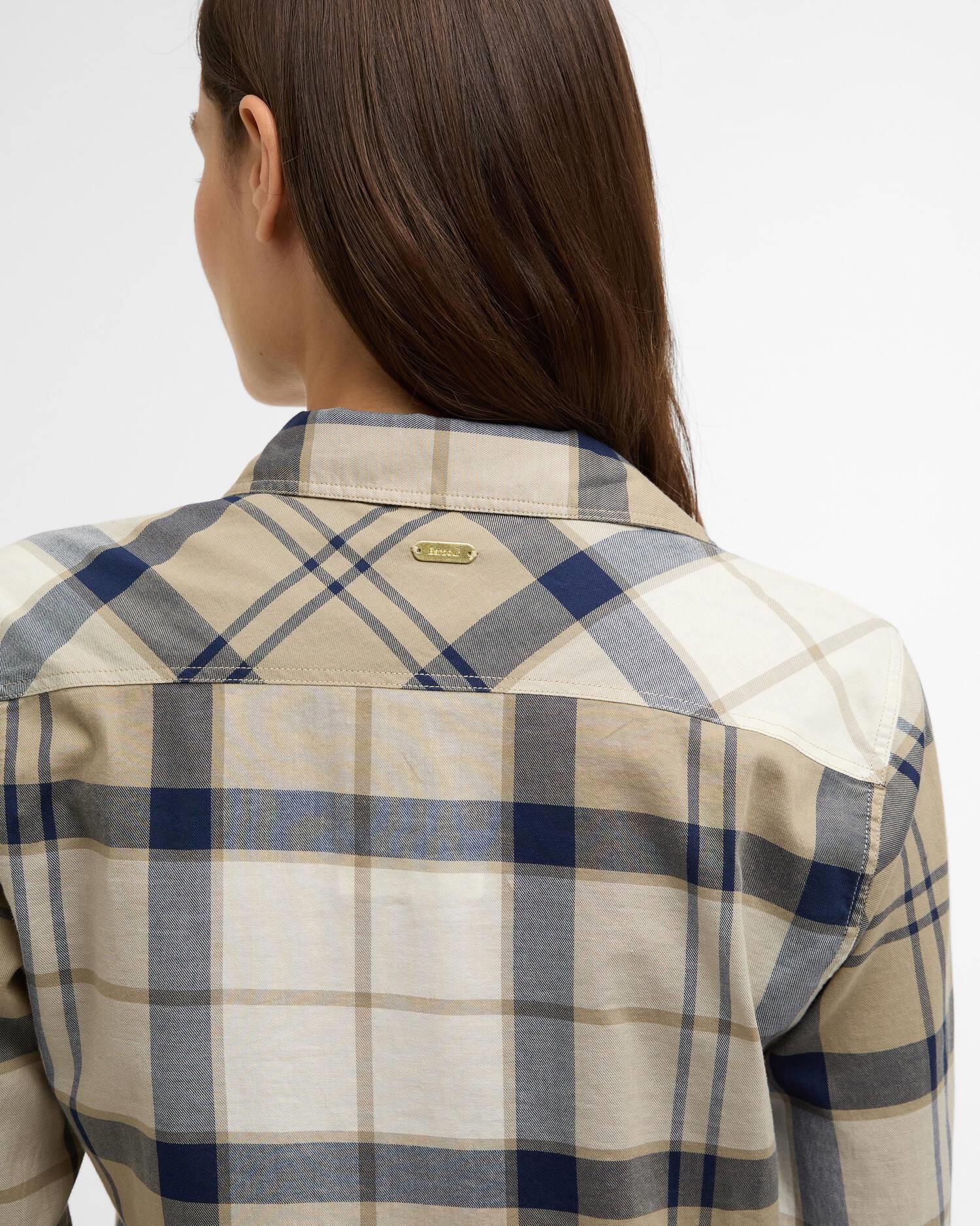 Bredon Check Navy