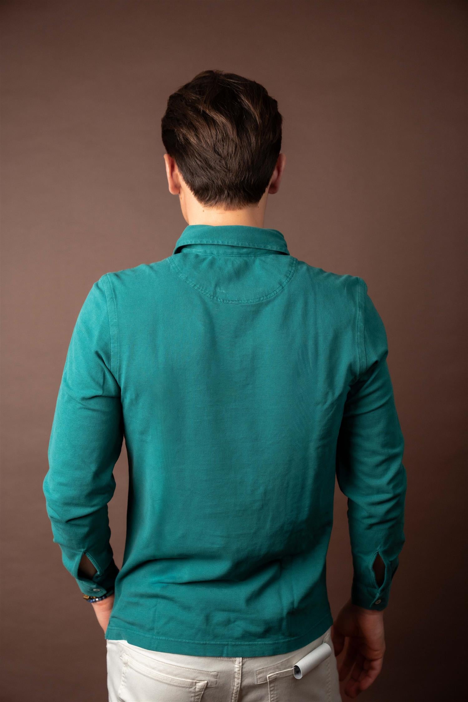 Pique Long Sleeve - Grønn