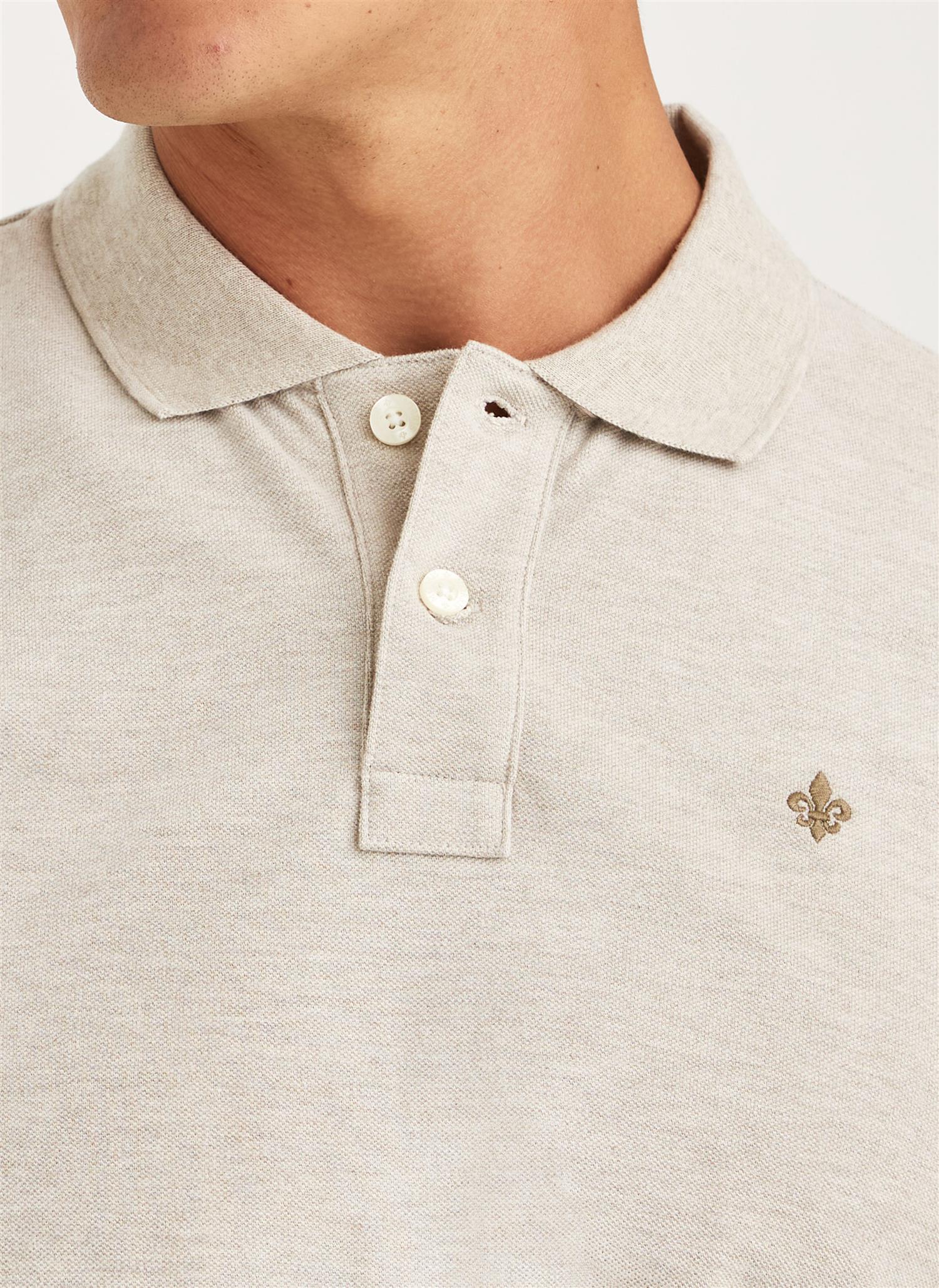 Camden LS Polo Shirt - Khaki