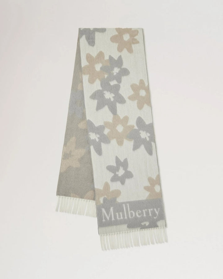 Floral Jacquard Scarf