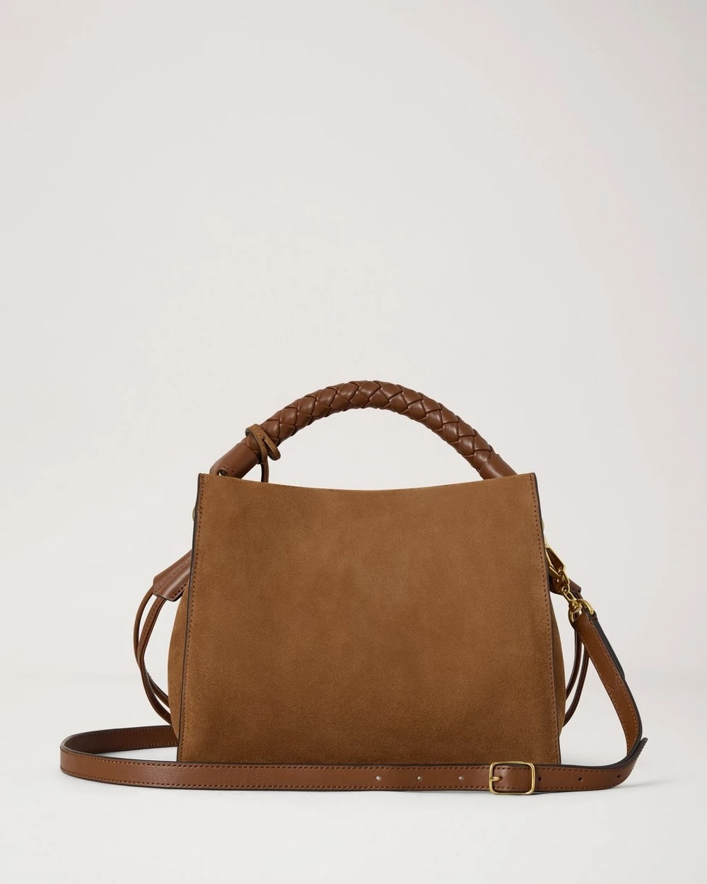 Small Iris Vintage Oak Suede