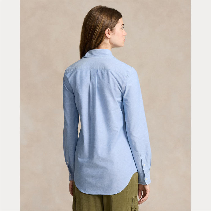 Long sleeve button front shirt