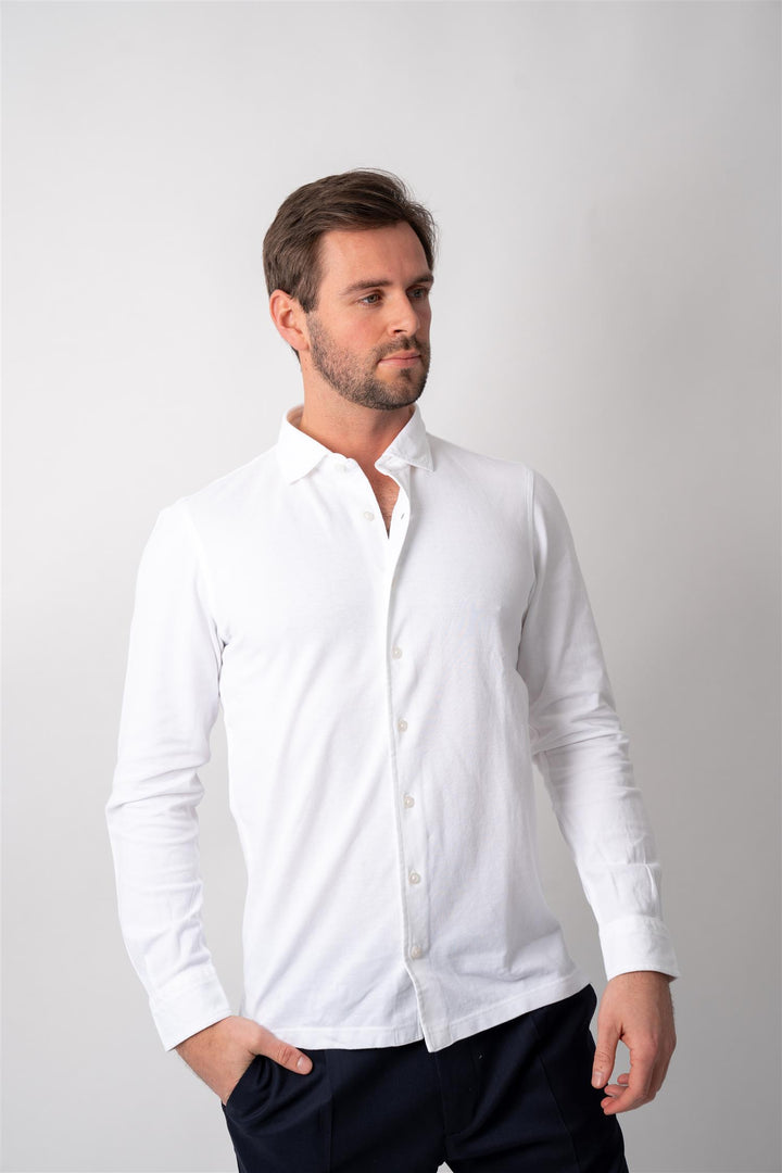 Pique Shirt - White