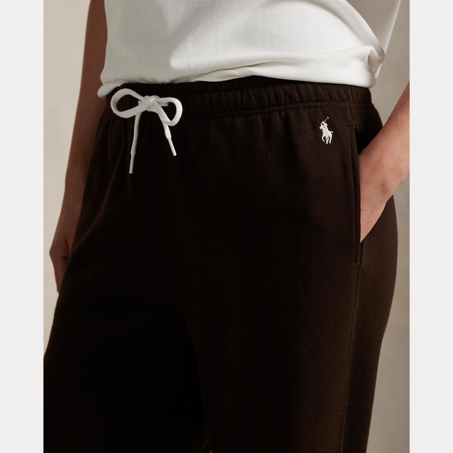 Knit Open Bottom Sweatpant Circut Brown