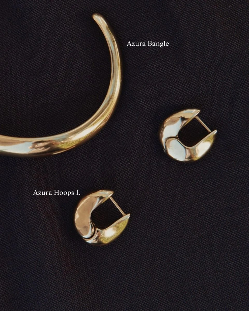 Azura Hoops L Gold