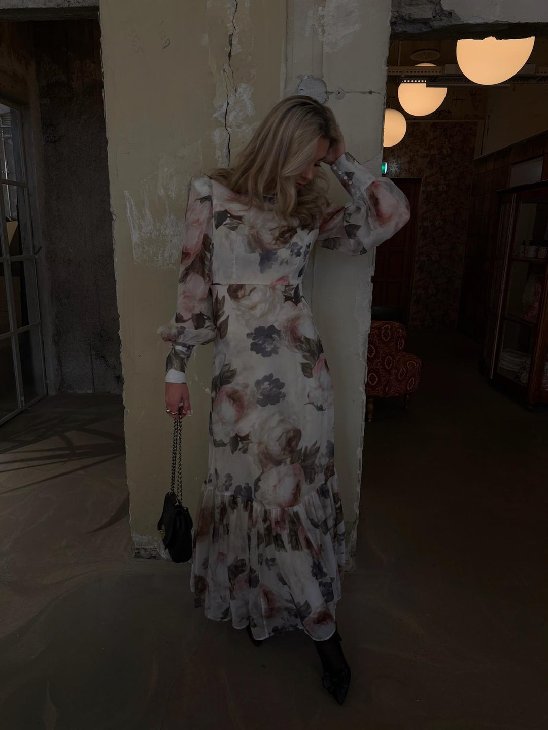 Organza Maxi Dress