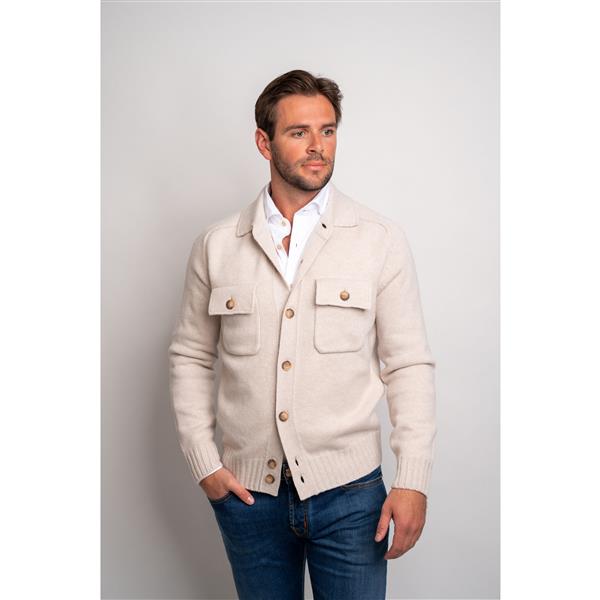 Cardigan Buttons - Beige