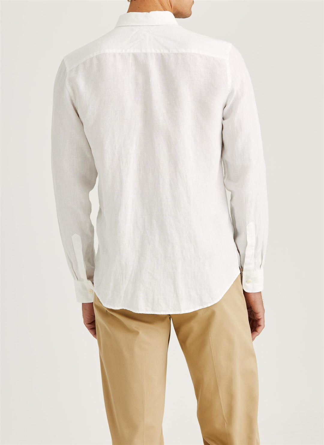 Douglas Linen Shirt - White