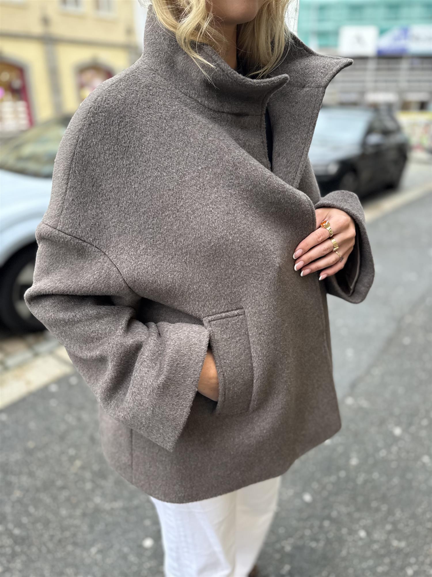 Short Coat Oversized