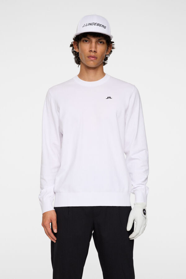 Henry Knitted Sweater - White