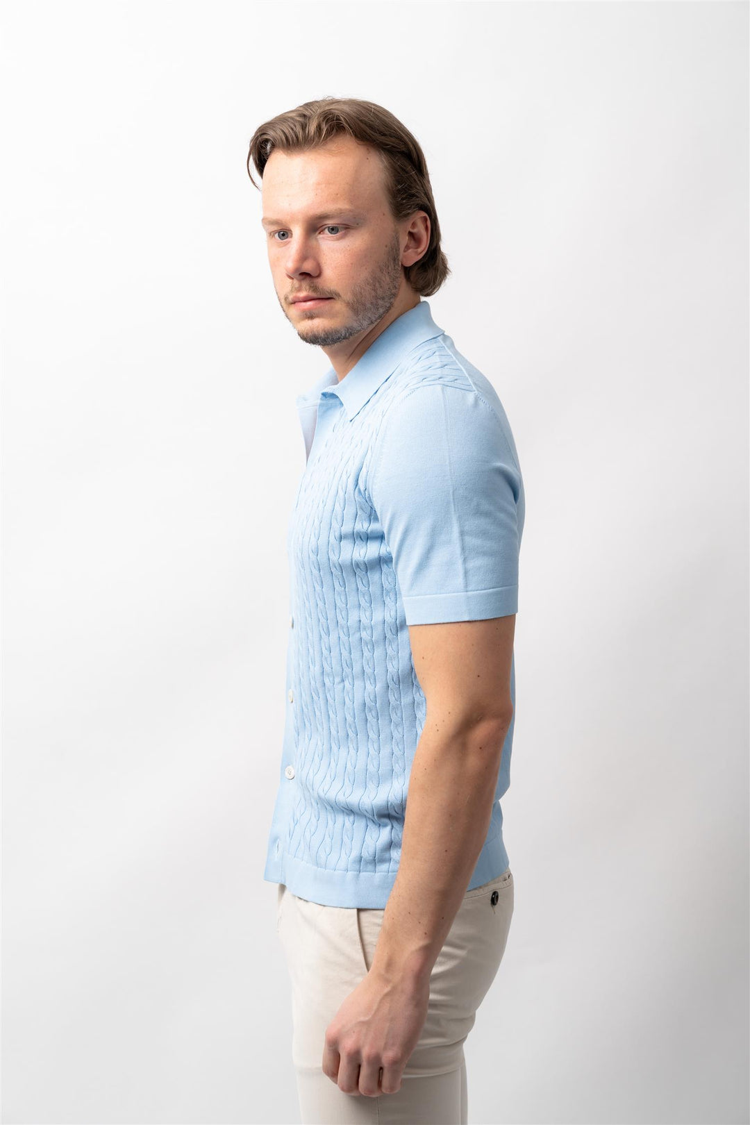 camica shirt lyseblå