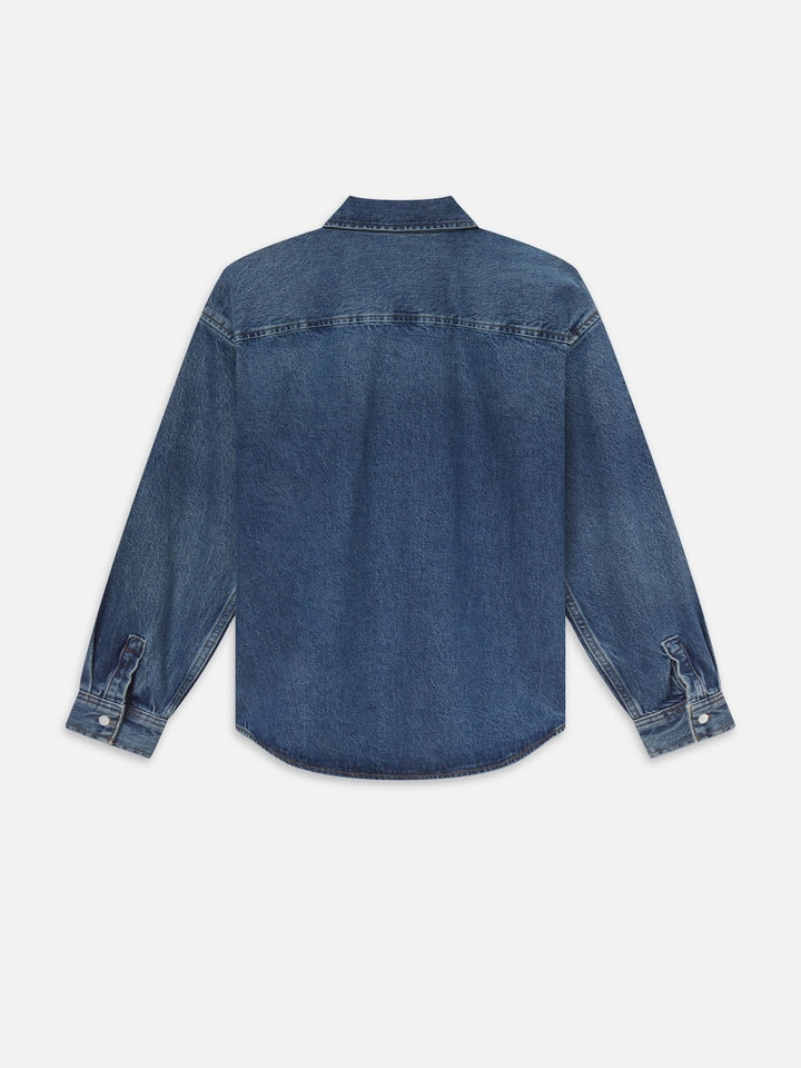 Relaxed Heavy Denim Shirt