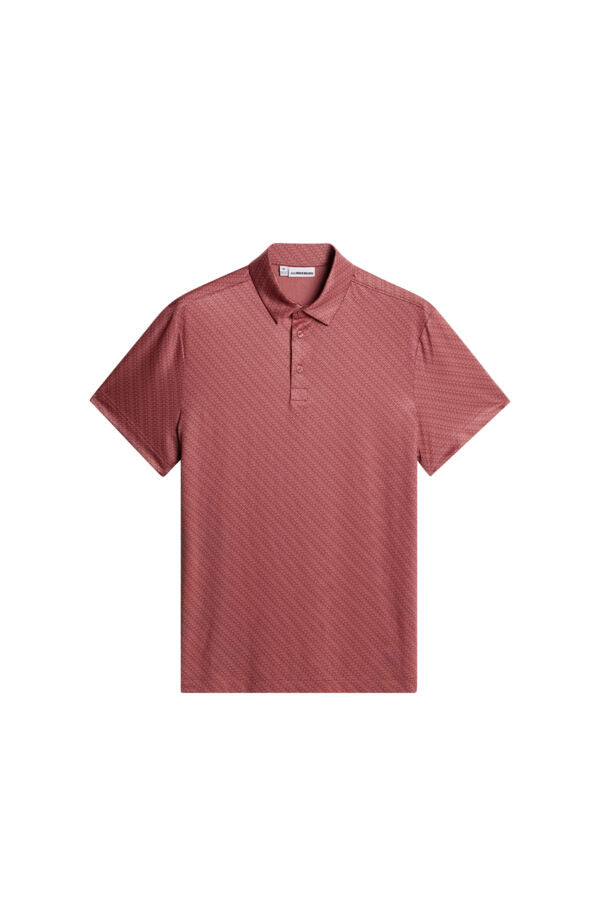 Tod Print Polo - Flight Bridge Apple Butter