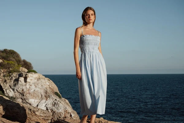Iris Dress Blue