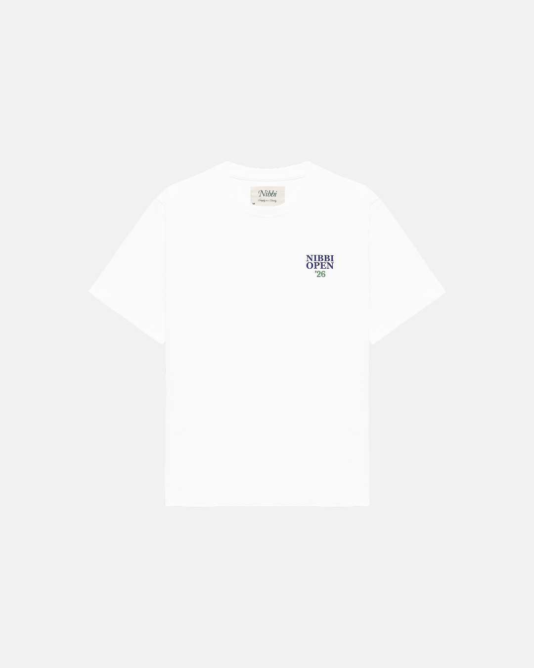 Nibbi Open T-Shirt - White